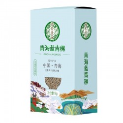 吾爱吾谷青海正品蓝青稞米1KG/盒 青稞酒奶茶辅食粥米原料青稞麦米图2