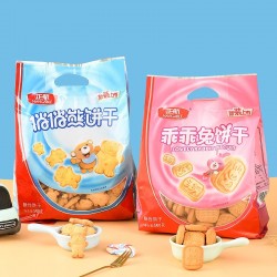 正航食品500g小熊饼干俏俏熊快乐趣味印花卡通网红休闲儿童零食图2