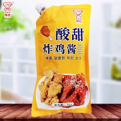 休比 酸甜炸鸡酱1kg 炸鸡酱酸甜鸡酱蘸酱料商用 韩式炸鸡商用鸡排