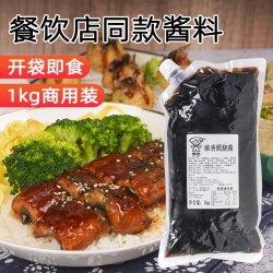 休比浓香照烧酱汁1kg 调味料理章鱼小丸子烤肉叉烧鸡排铁板盖饭汁