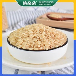 姚朵朵有机糙米400g东北粗粮健身代餐食材胚芽新米五谷粗杂粮图2