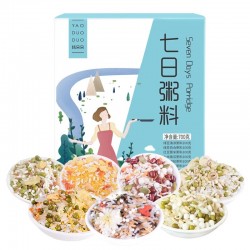 姚朵朵七日粥100g*7 粗粮红豆薏米粥原材料清凉早餐粥绿豆清凉粥料小包装图2