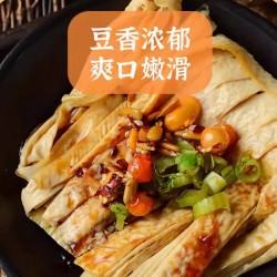 【姚朵朵】油豆皮150g*4袋 火锅麻辣烫豆皮图5