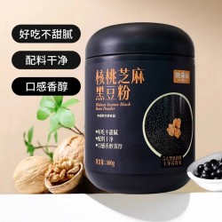 【姚朵朵】核桃芝麻黑豆粉500g图5