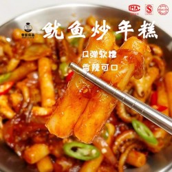 韩式炸鸡专用年糕条1kg辣炒年糕部落火锅食材商用 正宗大米年糕条图4