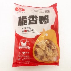 大成脆香鸡500g裹粉调理鸡肉块劲爆盐酥鸡米花油炸半成品空气炸锅图4