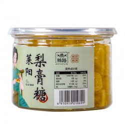 燕丝路梨膏糖薄荷砂板糖莱阳梨膏硬糖200g罐装图4