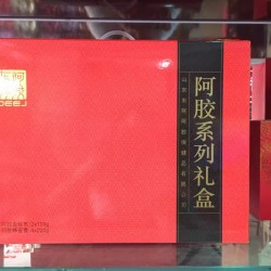 批发东阿阿胶产品礼盒阿胶蜂蜜膏4*220g阿胶+ 金丝枣2*100克图2